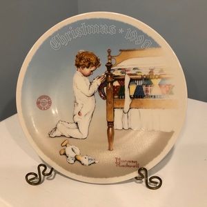 Normal Rockwell Limited Edition Plate